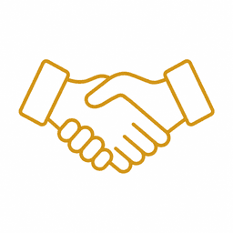 Partnership handshake